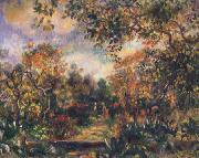 Pierre Renoir Landscape at Beaulieu oil painting reproduction